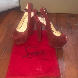 Christian Louboutin  high platform heels